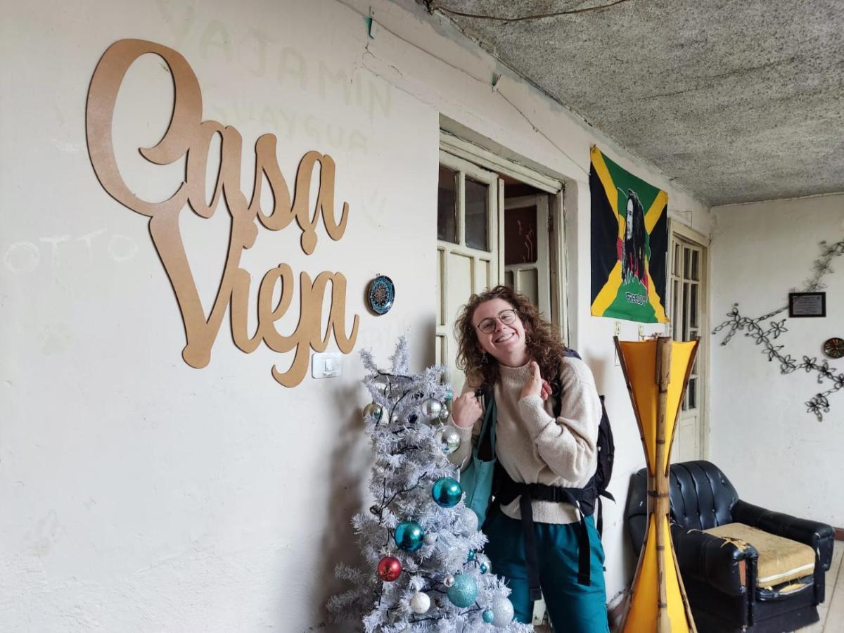 キトCasa Vieja Del Centro Historicoアパートメント エクステリア 写真