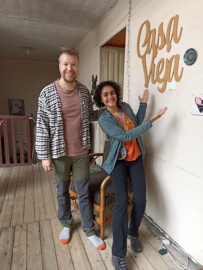 キトCasa Vieja Del Centro Historicoアパートメント エクステリア 写真