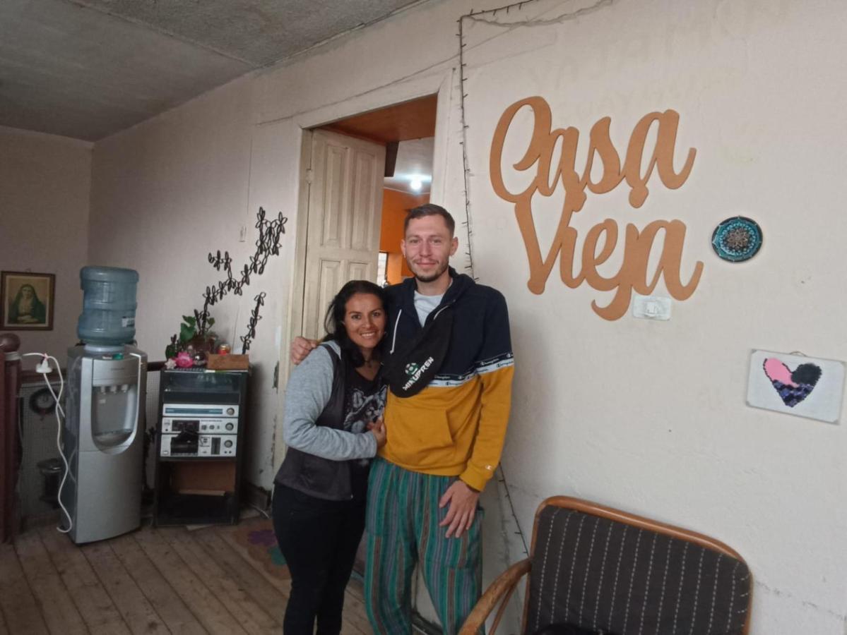 キトCasa Vieja Del Centro Historicoアパートメント エクステリア 写真